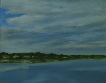 Across Little Lagoon
oil on canvas
8” x 10”